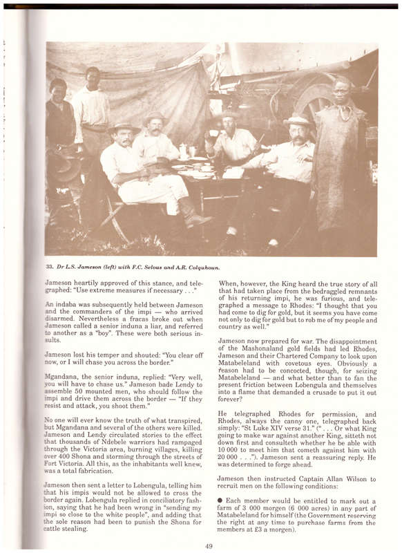 YESTERDAY, TODAY AND TOMORROW: RHODESIA, ZIMBABWE LIMITED TO 200 COPIES, LEATHER IN SLIPCASE