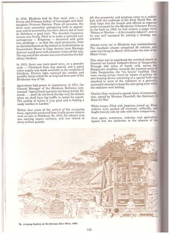 YESTERDAY, TODAY AND TOMORROW: RHODESIA, ZIMBABWE LIMITED TO 200 COPIES, LEATHER IN SLIPCASE