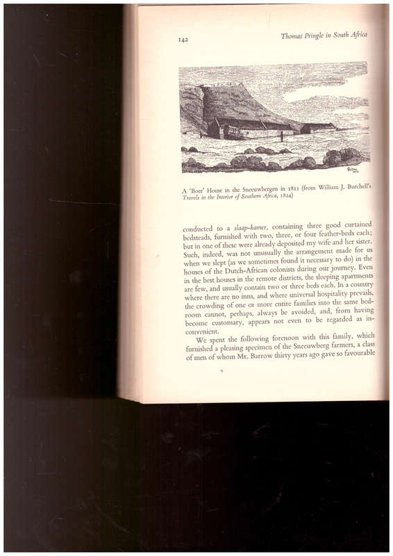 THOMAS PRINGLE IN SOUTH AFRICA