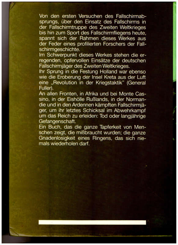 DEUTSCHE FALLSCHIRM-JAGER 1939-1945