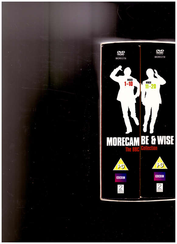 MORECAMBE & WISE THE BBC COLLECTION, 20 DVD`S, REGION 2, IN SLIPCASE