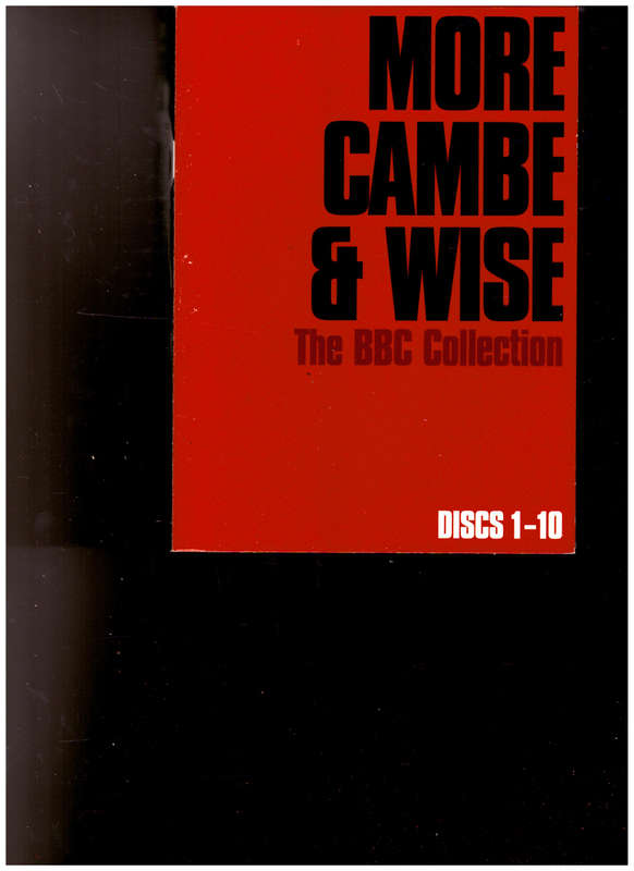 MORECAMBE & WISE THE BBC COLLECTION, 20 DVD`S, REGION 2, IN SLIPCASE
