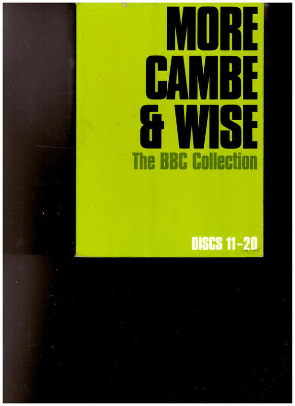 MORECAMBE & WISE THE BBC COLLECTION, 20 DVD`S, REGION 2, IN SLIPCASE