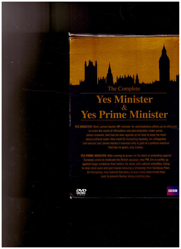 THE COMPLETE YES MINISTER & YES PRIME MINISTER, 7 DVD SET, REGION 2