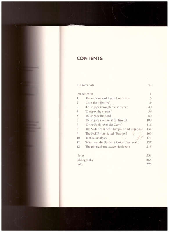 THE SADF AND QUITO CUANAVALE, A TACTICAL AND STRATEGIC ANALYSIS