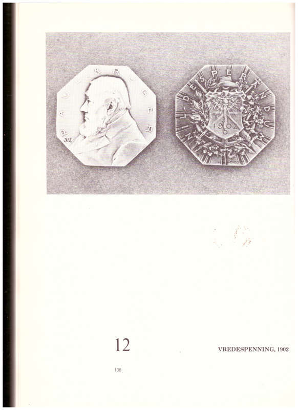 GEDENKPENNINGS TER ERE VAN PRESIDENT S.J. P. KRUGER