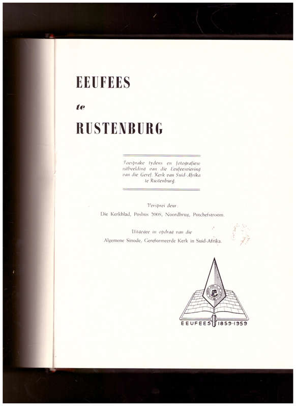 EEUFEES TE RUSTENBURG