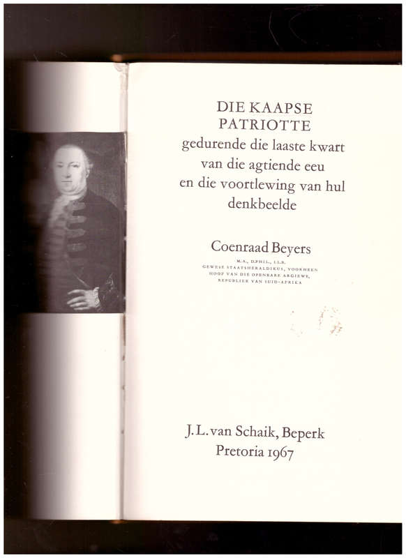 DIE KAAPSE PATRIOTTE 1779-1791