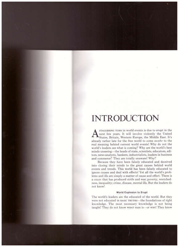 THE UNITED STATES AND BRITAIN IN PROPHECY