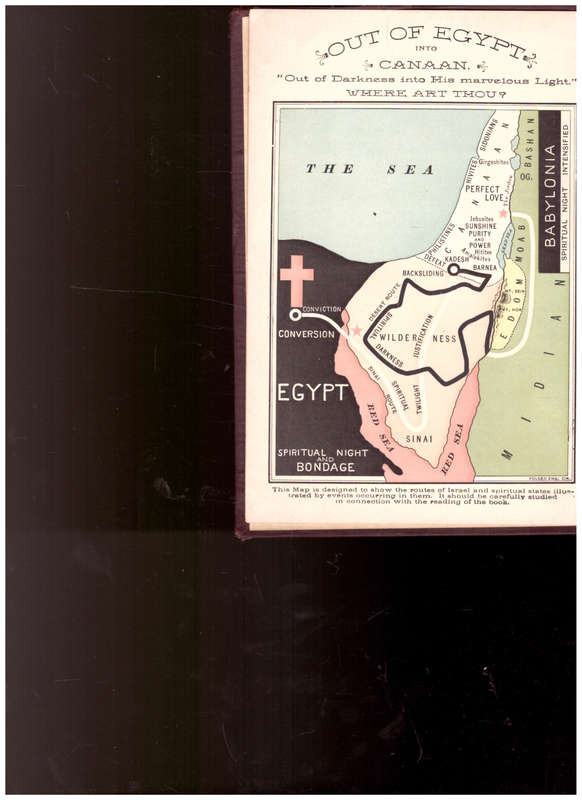 OUT OF EGYPT INTO CANAAN, 1 ST ED. 1893