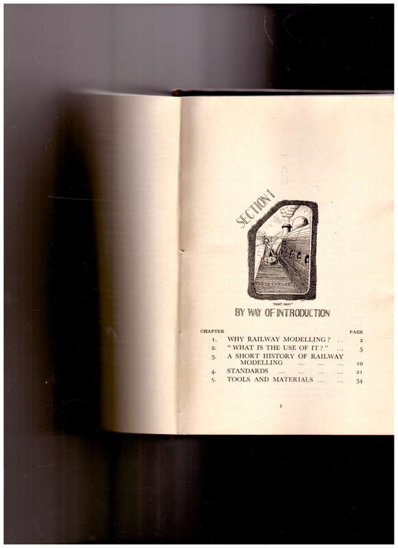 A BOOK OF MODEL RAILWAYS