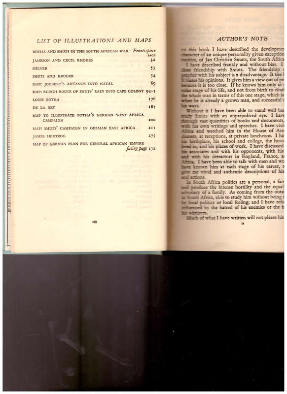 GREY STEEL: J.C. SMUTS by H.C. ARMSTRONG