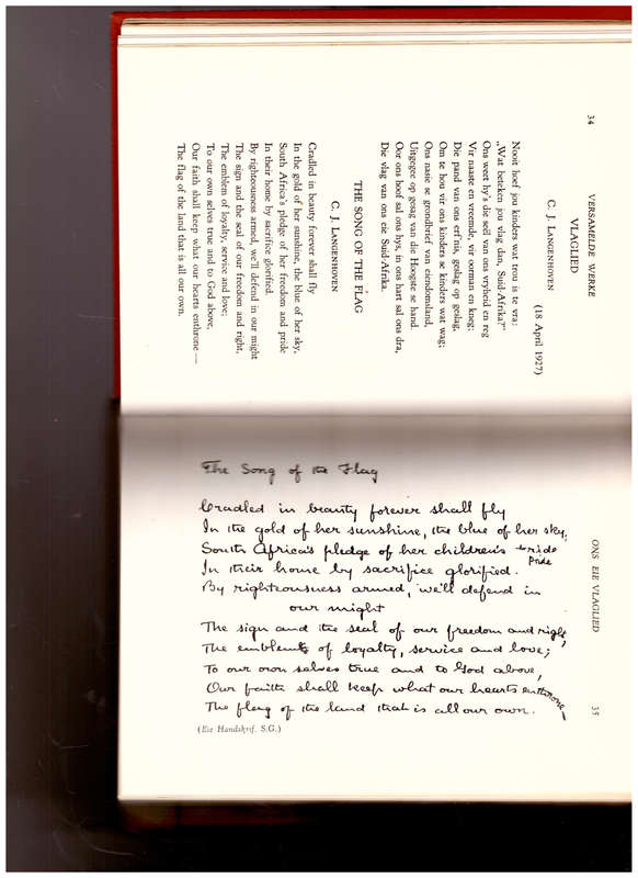 VOLUME XVI: VERSAMELWERKE C.J. LANGENHOVEN (SKAARS VOLUME)