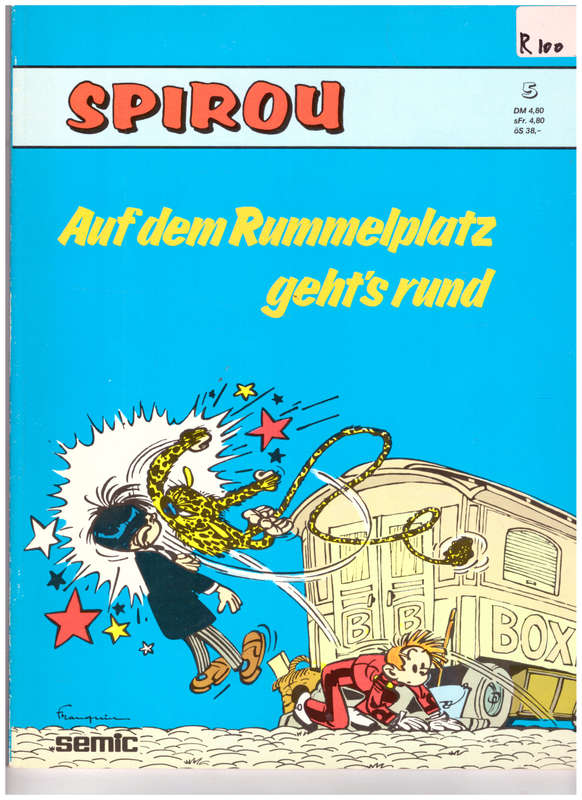 SPIROU, SET OF VOLUMES 1-12