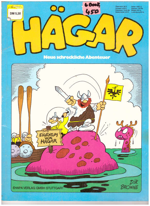 HAGAR, 6 VOLUMES