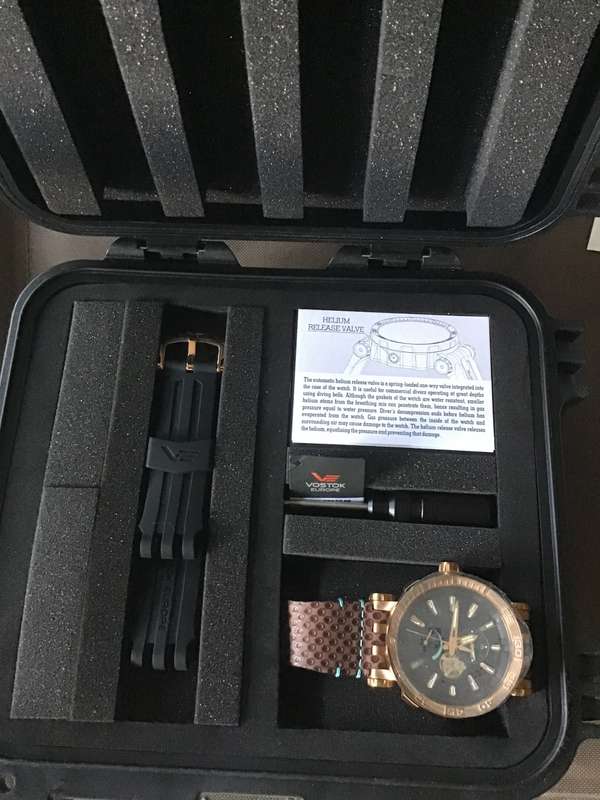 VOSTOK EUROPE WATCH MODEL:ENERGIA  NH35A/5750285 LIMITED EDITION