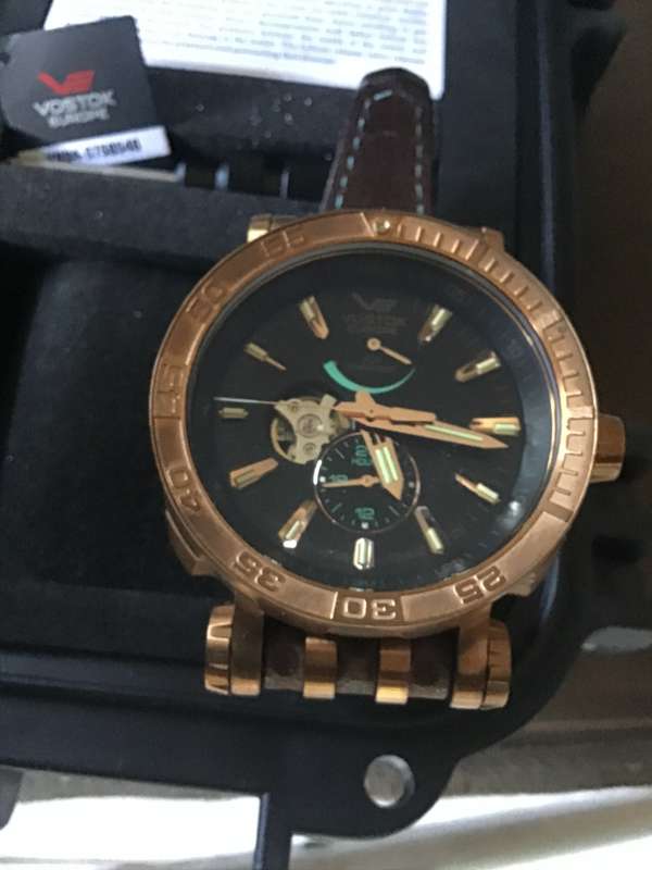 VOSTOK EUROPE WATCH MODEL:ENERGIA  NH35A/5750285 LIMITED EDITION