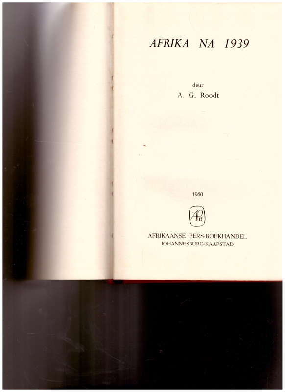 AFRIKA NA 1939