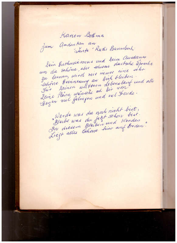 ALBUM FUR DEUTSCHLANDS TOCHTER