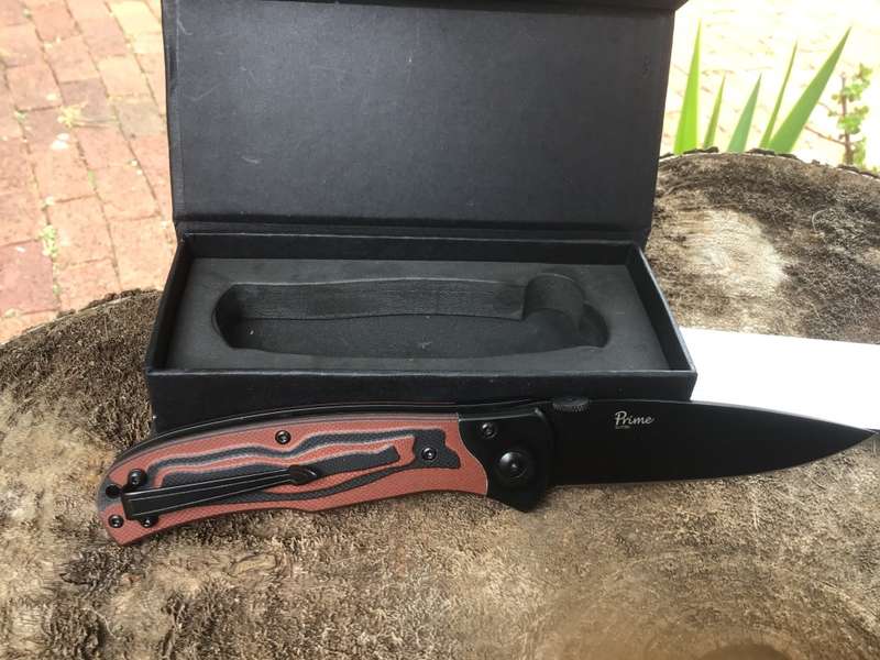 KIZLYAR SUPREME RUSSIAN TACTICAL KNIFE MODEL: PRIME ( Folding knife)