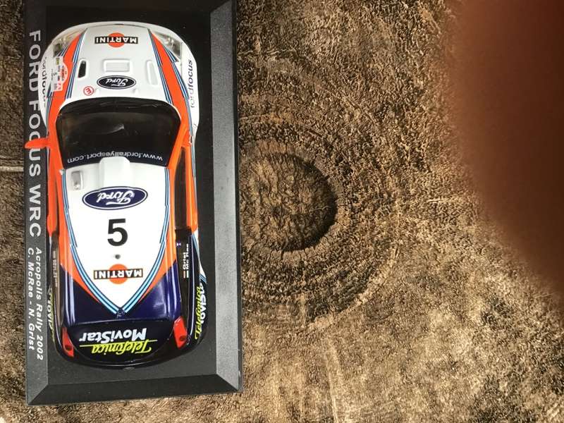 FORD FOCUS WRC ACROPOLIS RALLY 2002 C. McRAE-N. GRIST