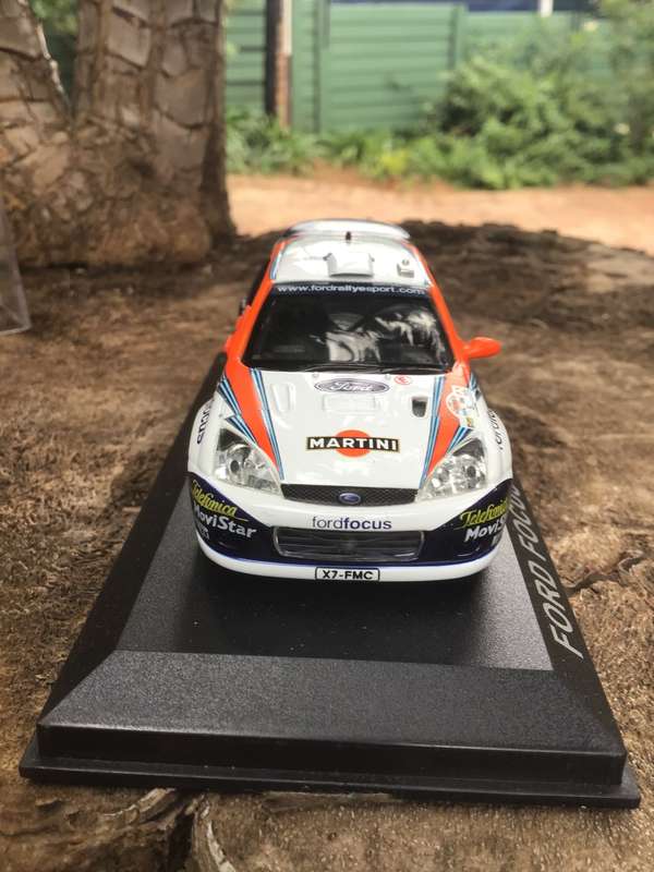 FORD FOCUS WRC ACROPOLIS RALLY 2002 C. McRAE-N. GRIST