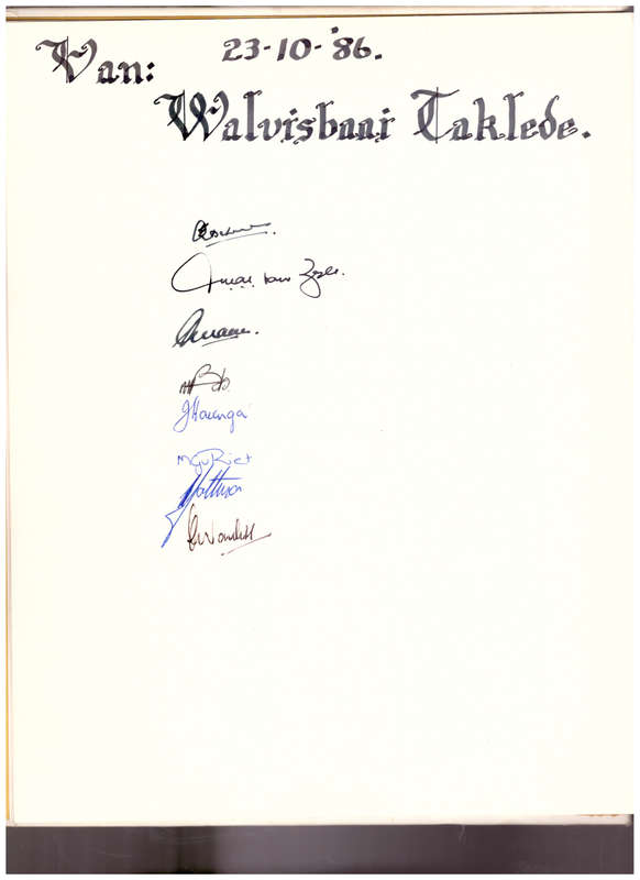 THE HISTORY OF THE PORT AND SETTLEMENT OF WALVIS BAY 1878-1978 *SIGNED* BY AUTHORS