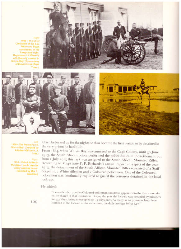 THE HISTORY OF THE PORT AND SETTLEMENT OF WALVIS BAY 1878-1978 *SIGNED* BY AUTHORS
