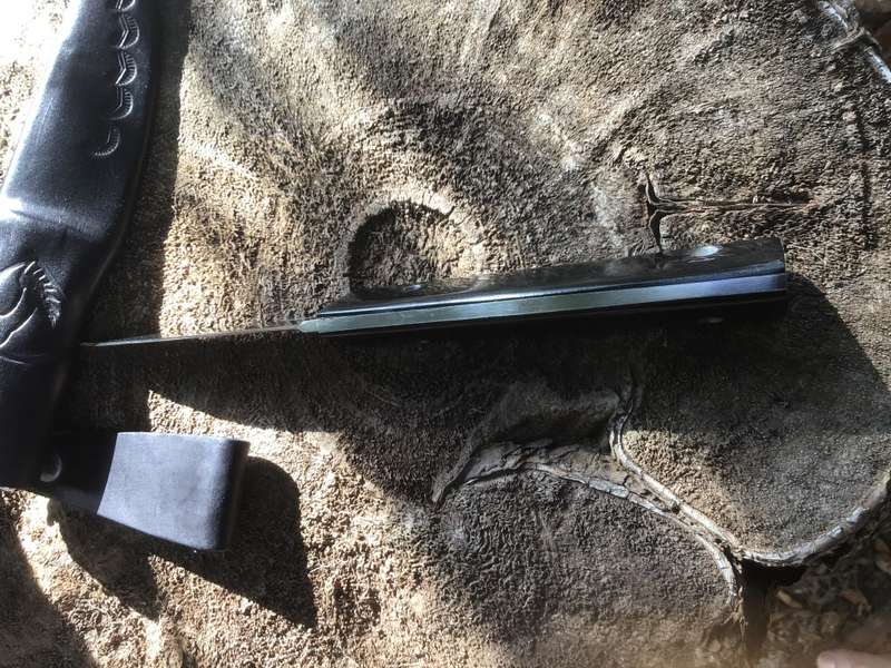 CONDOR URBAN EDC PUUKKO KNIFE 3,29 1095 CARBON STEEL BLADE, PLACK PAPER MICARTA HANDLE, WELTED SHEA