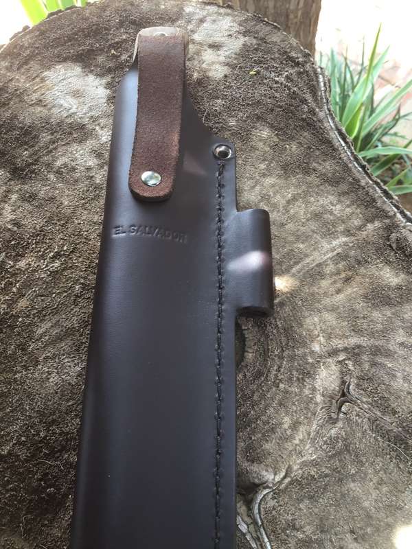 CONDOR LOW DRAG KNIFE 6,58 1075 CARBON STEEL BLADE, MICARTA HANDLE, WELTED LEATHER SHEATH CTK2814
