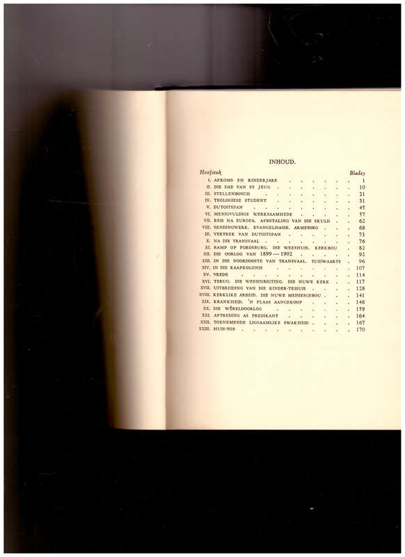 ABRAHAM PAUL KRIEL: SY LEWE EN WERKE deur J.D. KESTELL 1 ste uitg. 1932