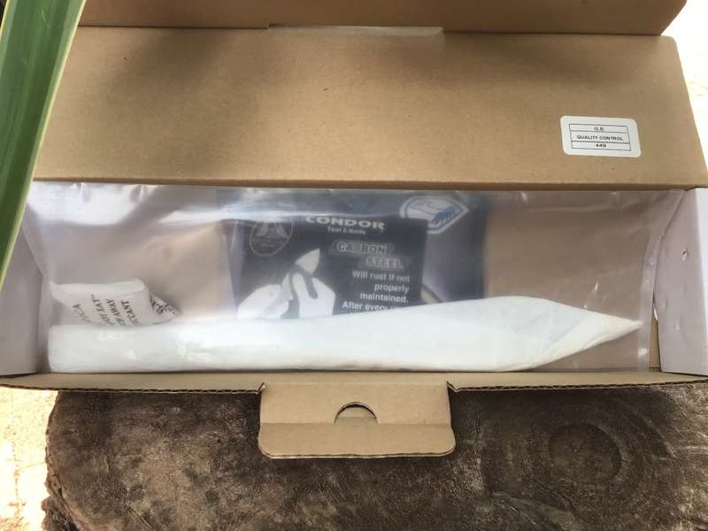 CONDOR DIMISSAL 12 THROWING KNIFE HIGH CARBON STEEL CTK1007