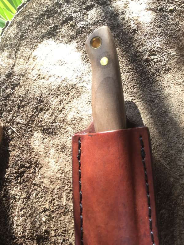 CONDOR MAYFLOWER KNIFE 3-4, WOOD HANDLE STAINLESS STEEL BLADE 440C