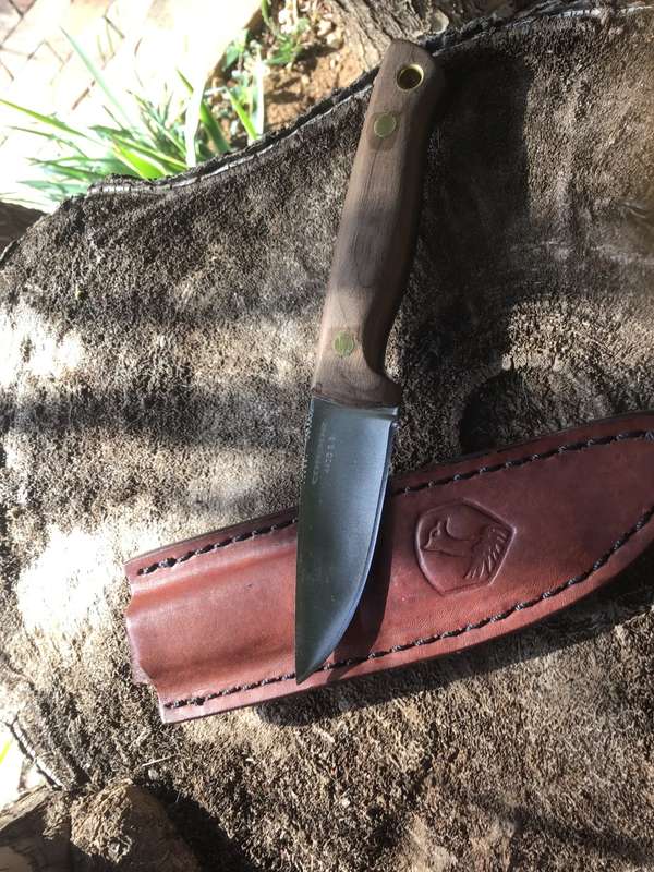 CONDOR MAYFLOWER KNIFE 3-4, WOOD HANDLE STAINLESS STEEL BLADE 440C