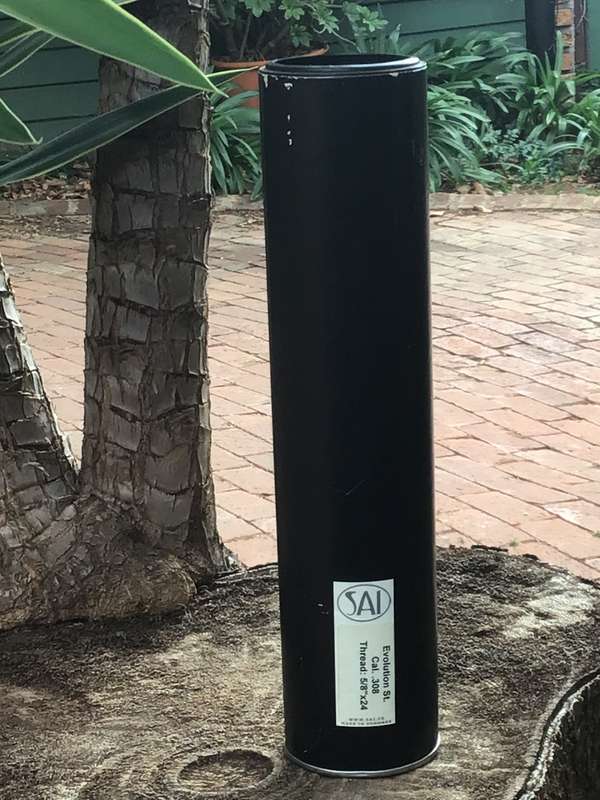 SMALL ARMS INDUSTRIES ( SAI) .308 SUPPRESSOR MODEL: EVOLUTION, THREAD 5/8x24