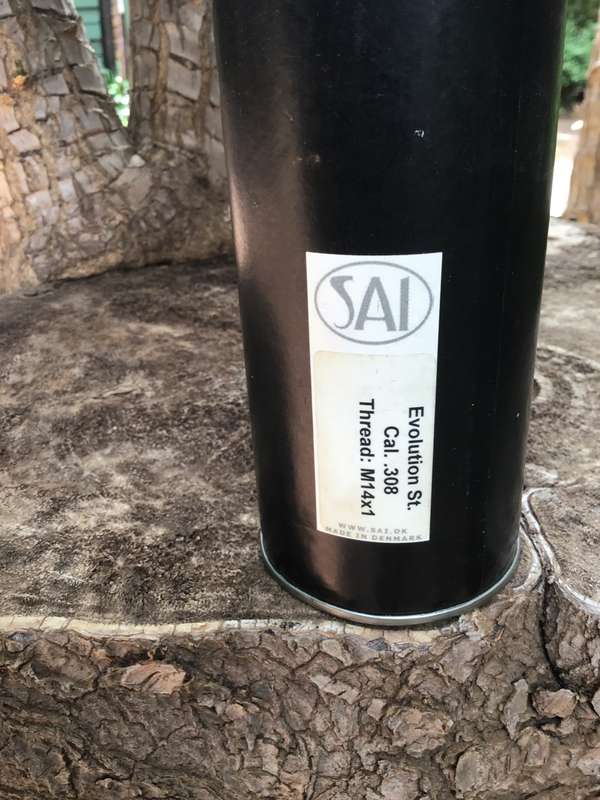 SMALL ARMS INDUSTRIES (SAI) DENMARK , CAL. .308, THREAD: M 14x1 SOUND SUPPRESSOR