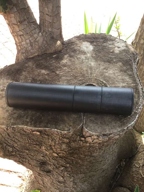 SMALL ARMS INDUSTRIES (SAI) SUPPRESSOR CAL. 243, MODEL EVOLUTION, THREAD M 14x1