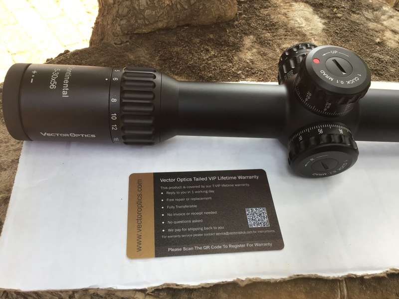 VECTOR OPTICS CONTINENTAL 5-30x56 FFP