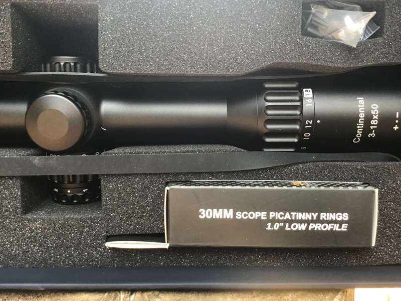 VECTOR OPTICS CONTINENTAL 3-18x50