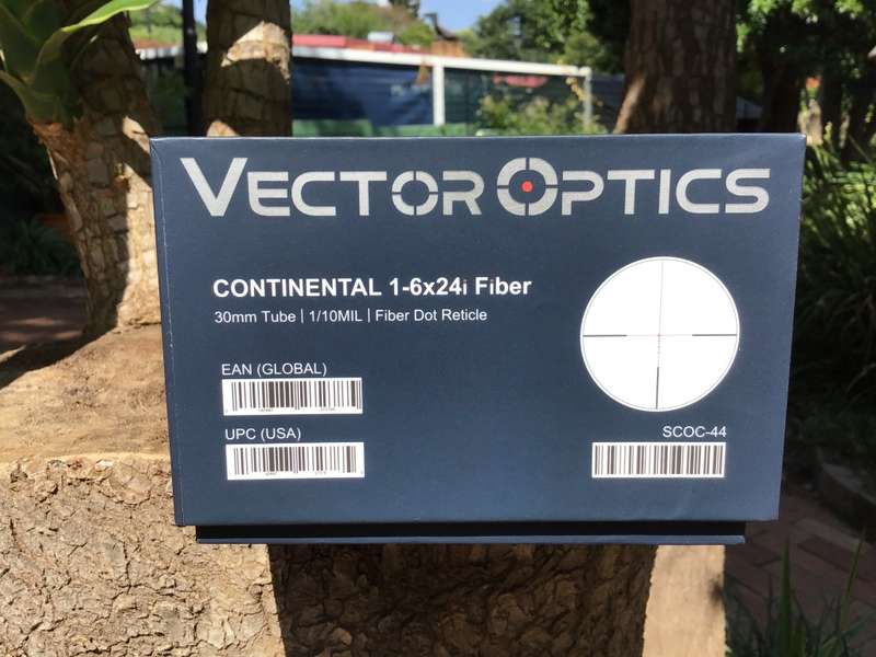 VECTOR OPTICS CONTINENTAL 1-6x24i FIBER