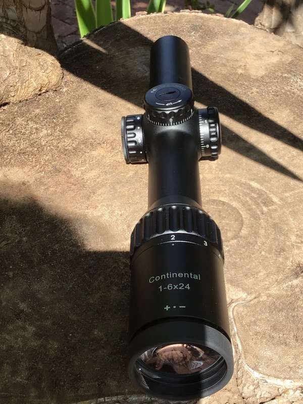 VECTOR OPTICS CONTINENTAL 1-6x24i FIBER