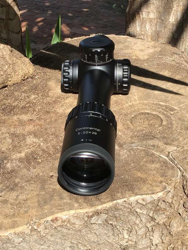 VECTOR OPTICS CONTINENTAL 1-10x28 ED SCOPE
