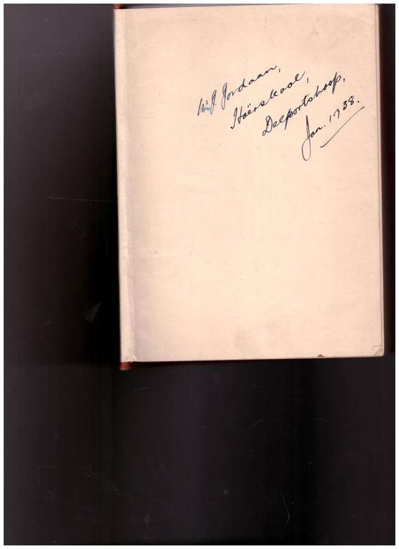 `N MERK VIR DIE EEUE deur T.C. PIENAAR 1 STE UITG. 1937