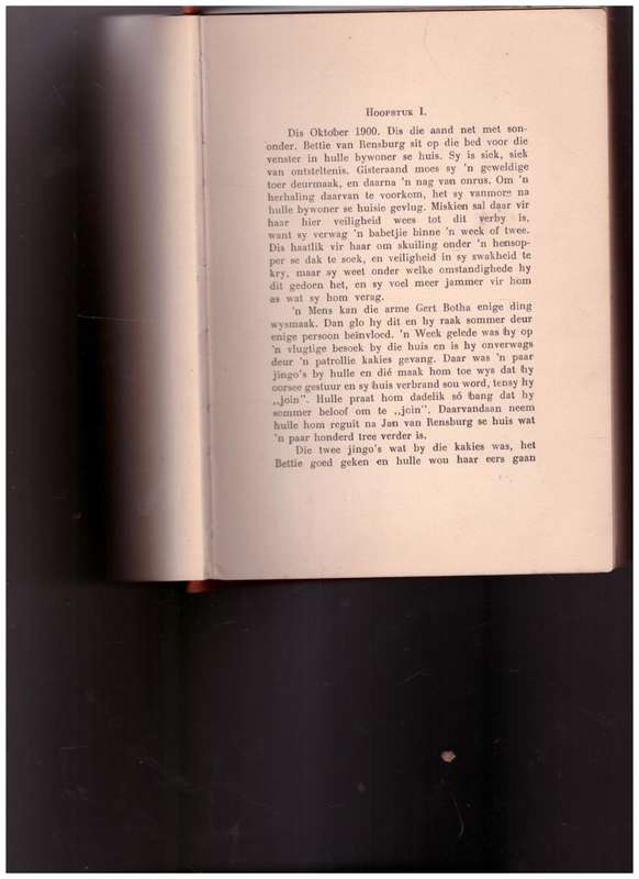 `N MERK VIR DIE EEUE deur T.C. PIENAAR 1 STE UITG. 1937