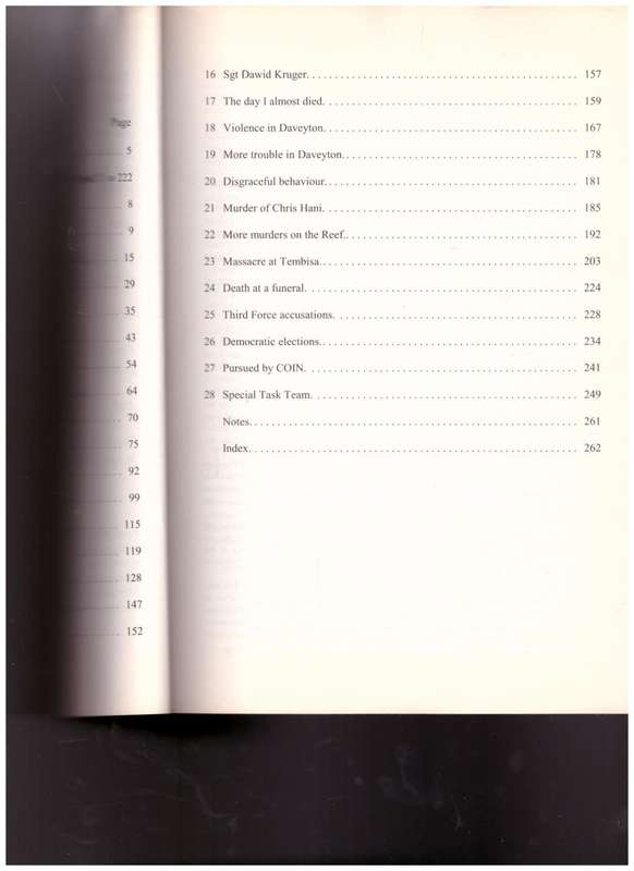 WAR IN PEACE, THE TRUTH ABOUT THE SOUTH AFRICAN POLICE`S EAST RAND RIOT UNIT 1986-1994