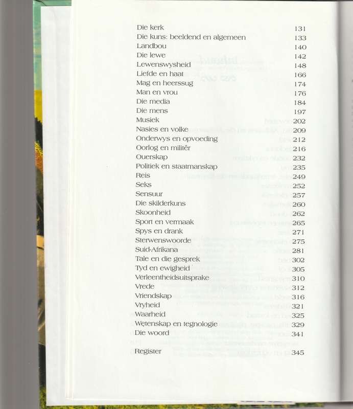 DIE GROOT AANHALINGSBOEK