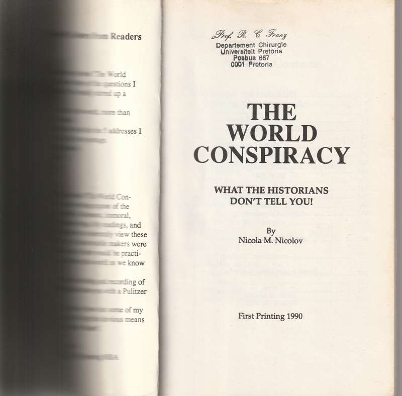 THE WORLD CONSPIRACY