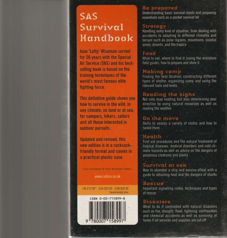 SAS SURVIVAL HANDBOOK