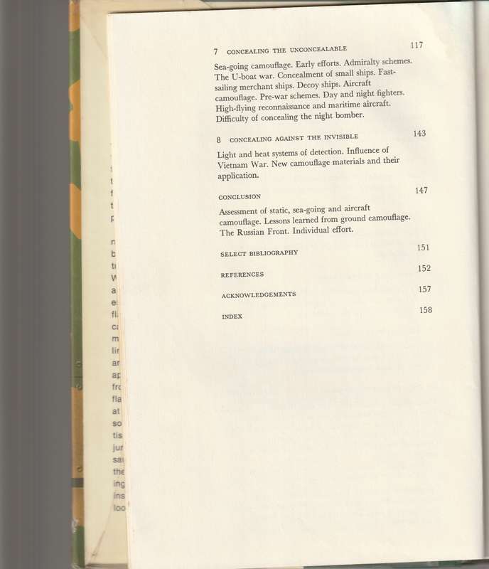 CAMOUFLAGE, A HISTORY OF CONCEALMENT AND DECEPTION IN WAR