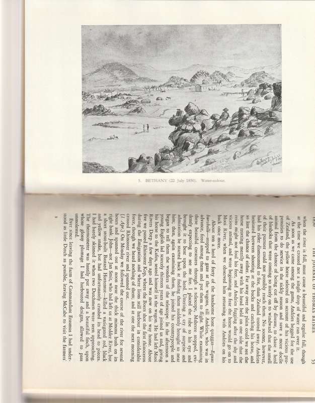 THOMAS BAINES` AFRICAN JOURNAL